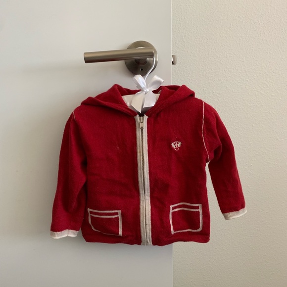 Cardigan with a Hoodie - Picture 3 of 4